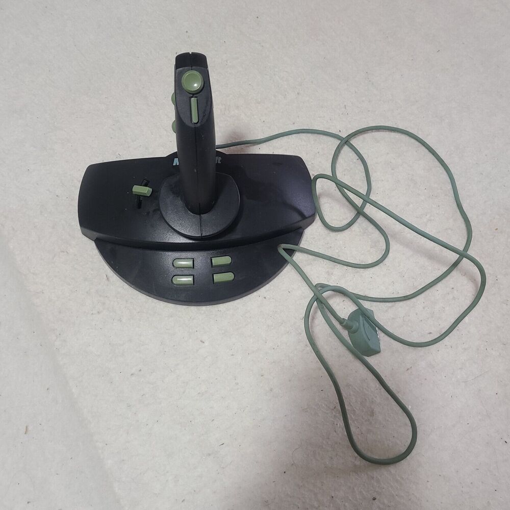 Vintage Microsoft Sidewinder 3D Pro . For PC Gameport Joystick Flight Simulator